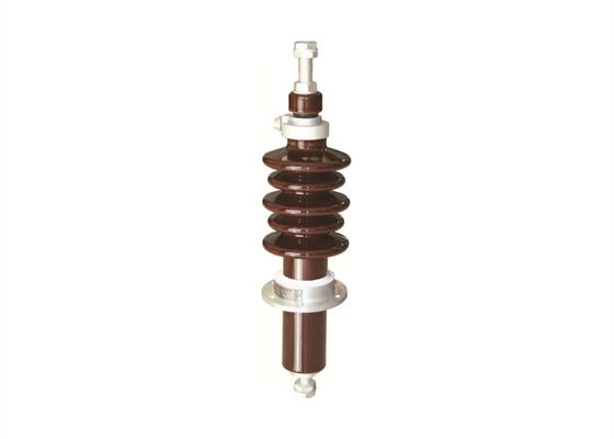 630A Porcelain Oil Filled Transformer Bushings Parts Dengan Flange