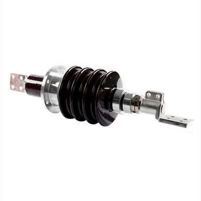 Insulator Porselen Bushing Trafo Diisi Minyak Coklat