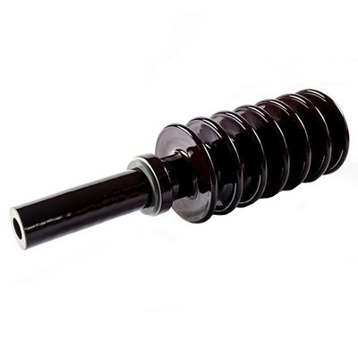 Brown Ceramic Bushing Insulators Porcelain GB Standard Disesuaikan Untuk LV Transformer