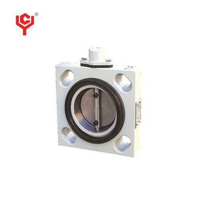DN25 Butterfly Gate Valve Transformer Radiator Radiator 120mm Tekanan Sedang