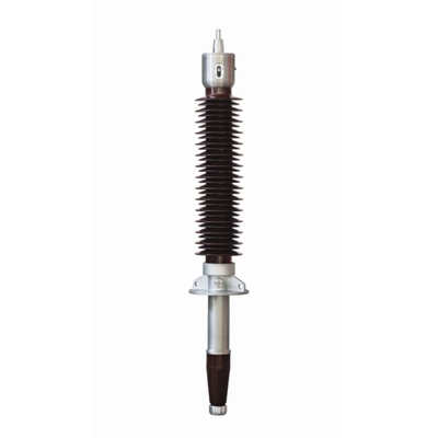 Insulation Class A Ceramic Oip Transformer Bushing / Oip  Rated 72.5kV 630A Current 2085mm Length