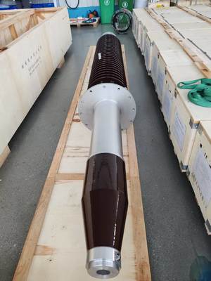 Bushing Transformator Kertas Terendam Minyak 72.5kV 126kV 252kV untuk transformator daya