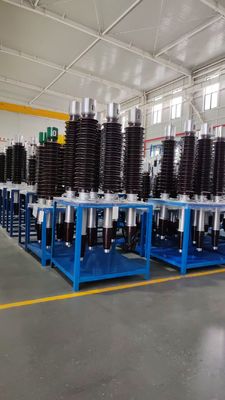 Bushing Transformator Kertas Terendam Minyak 72.5kV 126kV 252kV untuk transformator daya