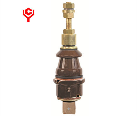 250A Transformer Porcelain Bushing Power Line Insulator Untuk Energi Listrik
