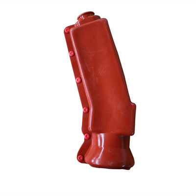 Lengan Pelindung Karet Tahan Panas Fleksibel Merah Untuk Bushing Transformer
